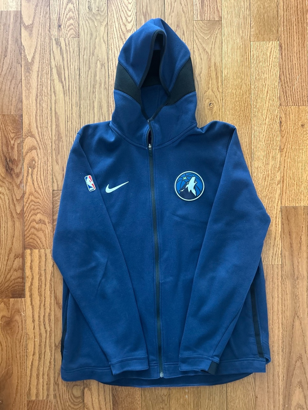 Minnesota Timberwolves Showtime Nike Hoodie Size XL